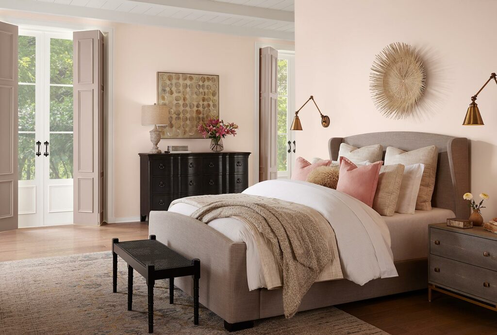 The Paint Doctor can help make this pastel pink a reality in your home.