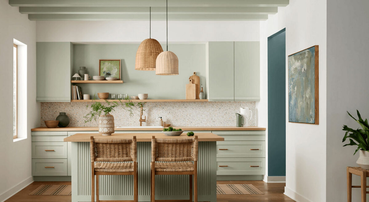 Color Spotlight: Bring Natural Serenity Home with Sherwin-Williams Liveable Green (SW 6176)