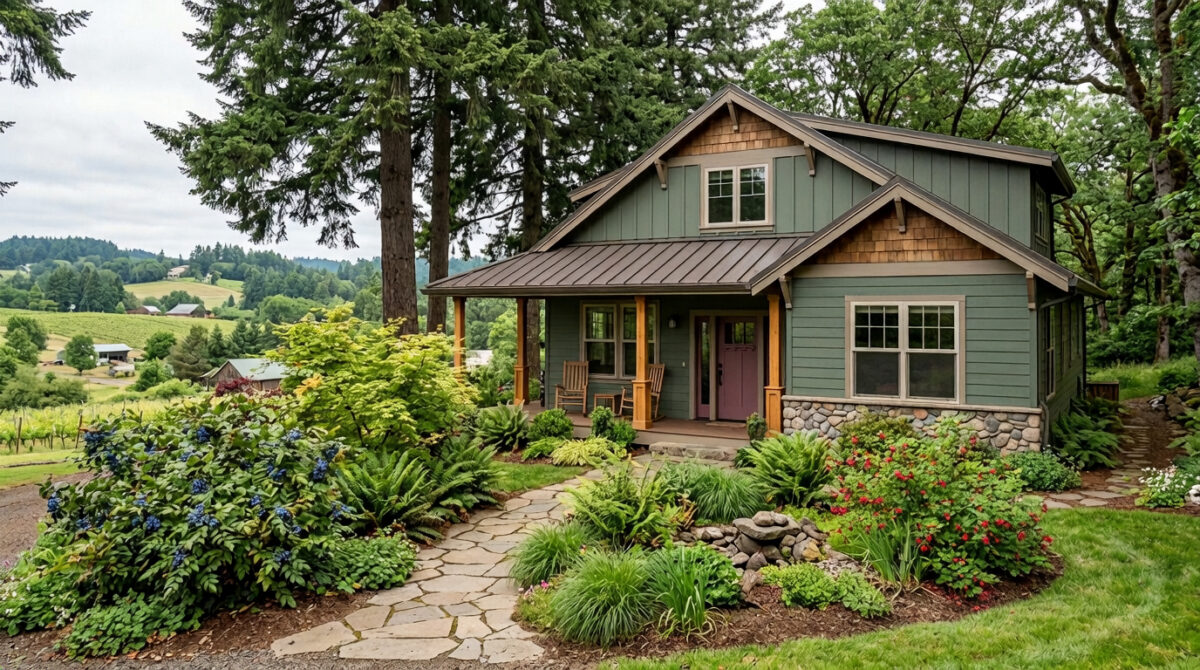 Rooted in the Valley: How to Choose Exterior Paint Colors That Complement Native Willamette Valley Landscaping